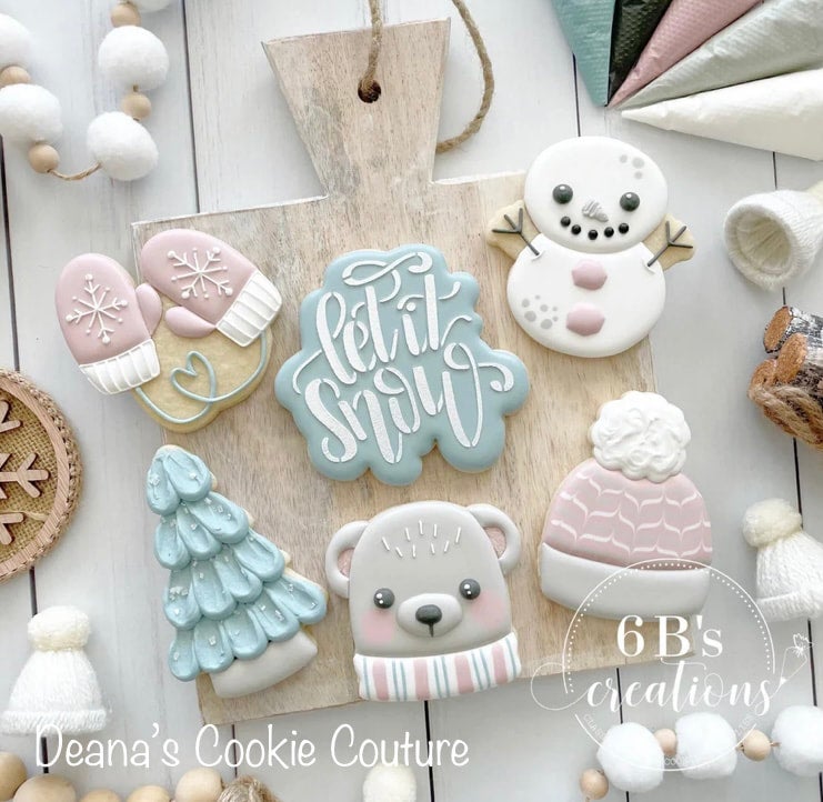 Winter Cookie Decorating Class Deana S Cookie Couture